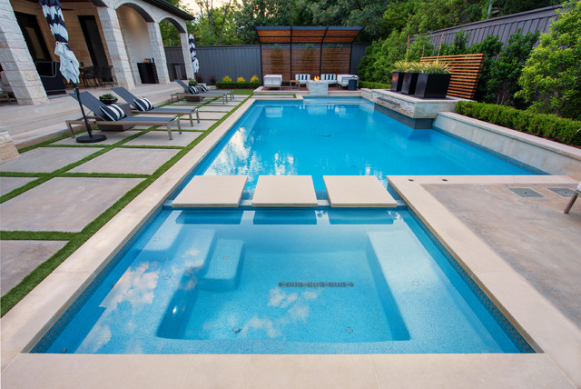Home lansdowne modern swimming pool outdoor living randy angell designs img~4bb11ef40bd08059 4 7170 1 78da8c9